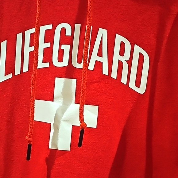 Mengo G.O.S Lifeguard red hoodie size medium ♥️ - Picture 8 of 9